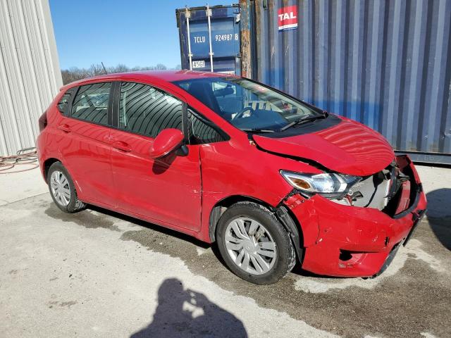 3HGGK5H5XFM774947 - 2015 HONDA FIT LX RED photo 4