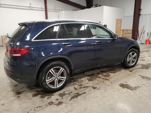 W1N0G8EB2MF871613 - 2021 MERCEDES-BENZ GLC 300 4MATIC BLUE photo 3