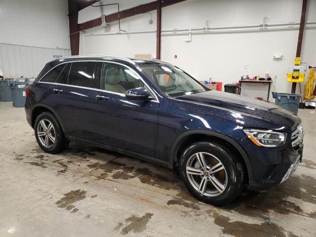 W1N0G8EB2MF871613 - 2021 MERCEDES-BENZ GLC 300 4MATIC BLUE photo 4