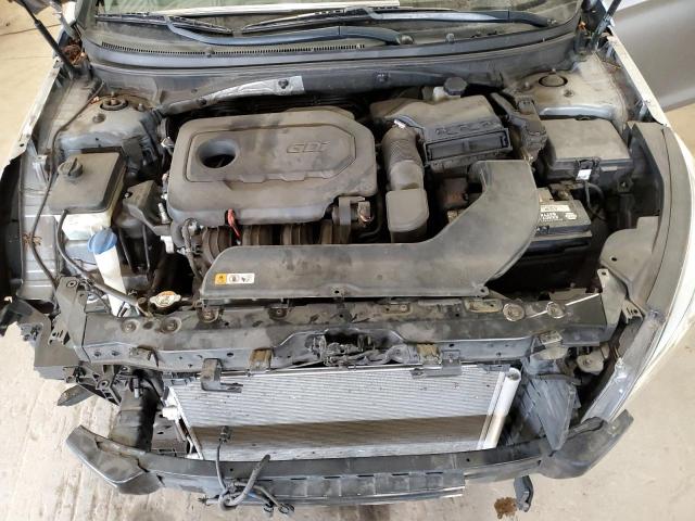 5NPE24AF8GH344246 - 2016 HYUNDAI SONATA SE SILVER photo 11