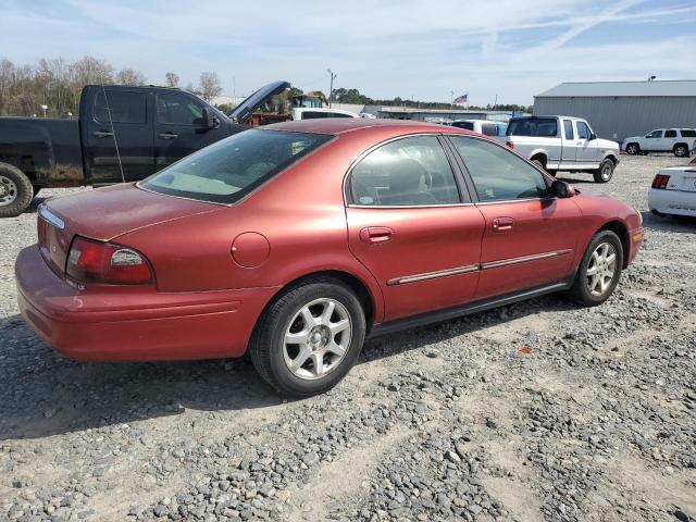 1MEFM53U3YA641660 - 2000 MERCURY SABLE LS RED photo 3