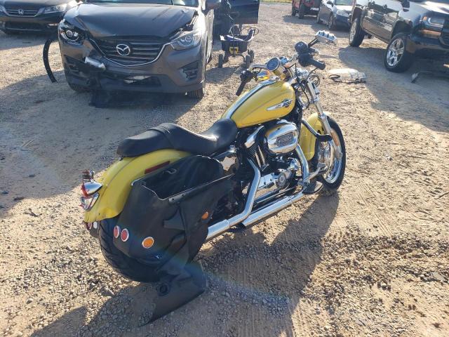 1HD1CT310HC401283 - 2017 HARLEY-DAVIDSON XL1200 C YELLOW photo 4