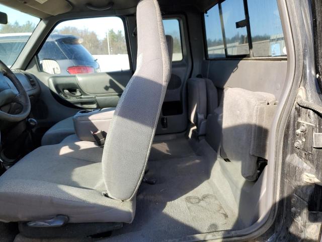 1FTZR15E41PB75576 - 2001 FORD RANGER SUPER CAB BLACK photo 10