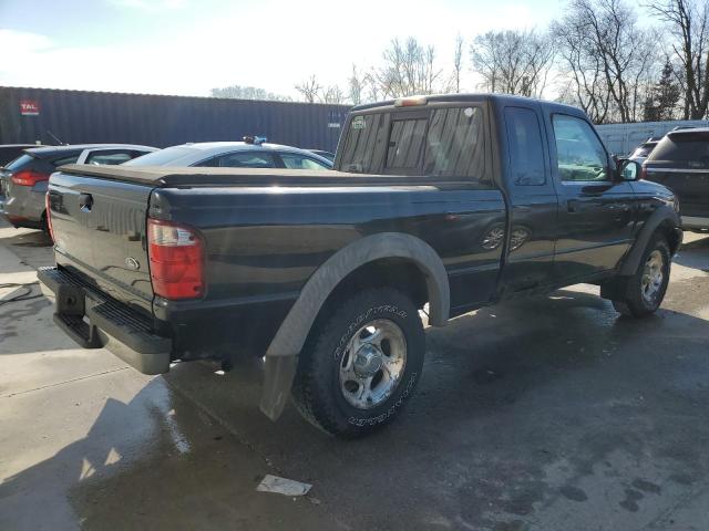 1FTZR15E41PB75576 - 2001 FORD RANGER SUPER CAB BLACK photo 3