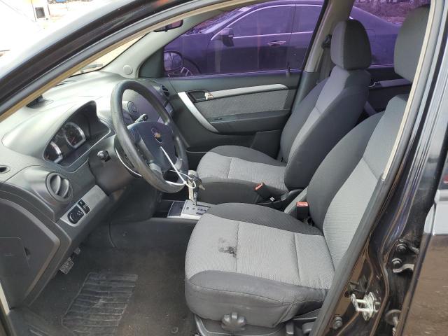 KL1TD6DE9BB212100 - 2011 CHEVROLET AVEO LS 黑色 照片 7