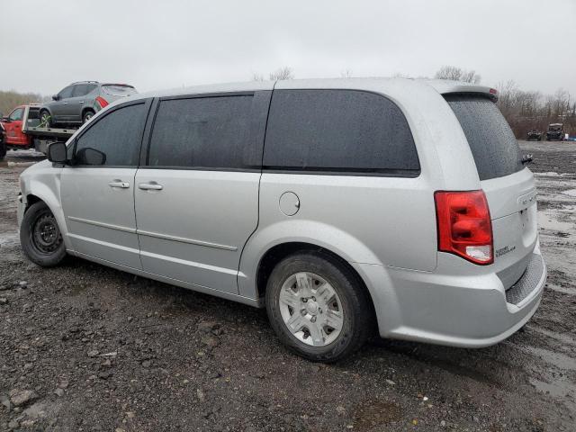 2C4RDGBG0CR138775 - 2012 DODGE GRAND CARA SE GRAY photo 2