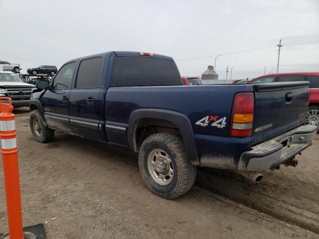 1GCGK13U31F204769 - 2001 CHEVROLET SILVERADO K1500 HEAVY DUTY BLUE photo 2