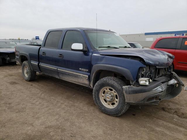 1GCGK13U31F204769 - 2001 CHEVROLET SILVERADO K1500 HEAVY DUTY BLUE photo 4