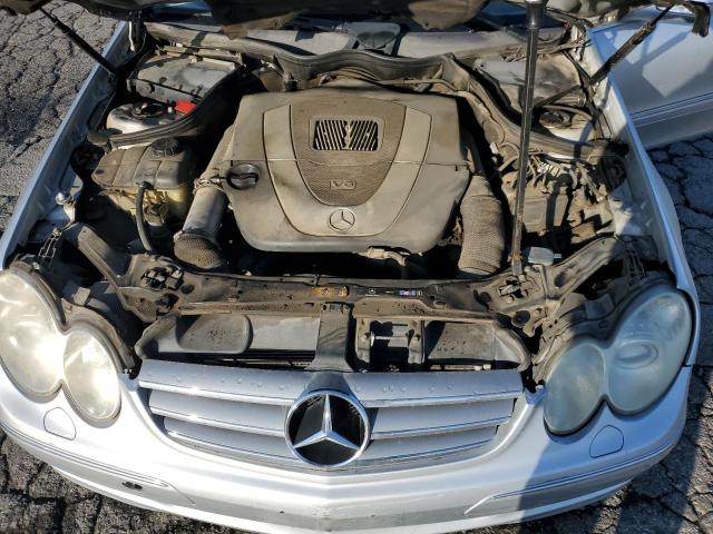 WDBTK56G36T059445 - 2006 MERCEDES-BENZ CLK 350 SILVER photo 11