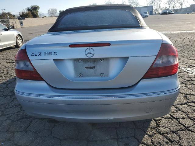 WDBTK56G36T059445 - 2006 MERCEDES-BENZ CLK 350 SILVER photo 6