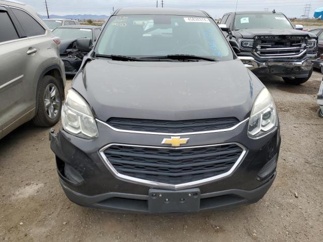 2GNALBEK8G6295696 - 2016 CHEVROLET EQUINOX LS CHARCOAL photo 5