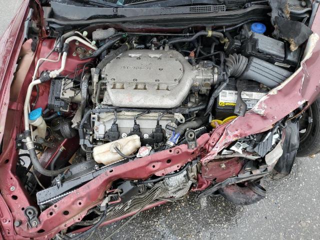 1HGCM66366A071648 - 2006 HONDA ACCORD LX BURGUNDY photo 11