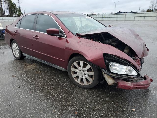 1HGCM66366A071648 - 2006 HONDA ACCORD LX BURGUNDY photo 4