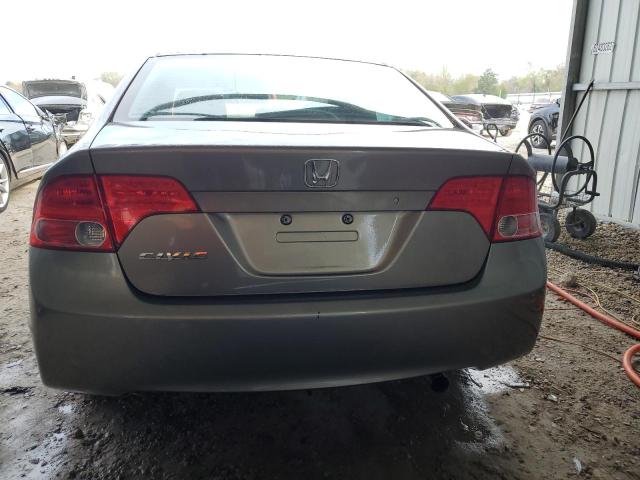 1HGFA168X6L110105 - 2006 HONDA CIVIC EX GRAY photo 6