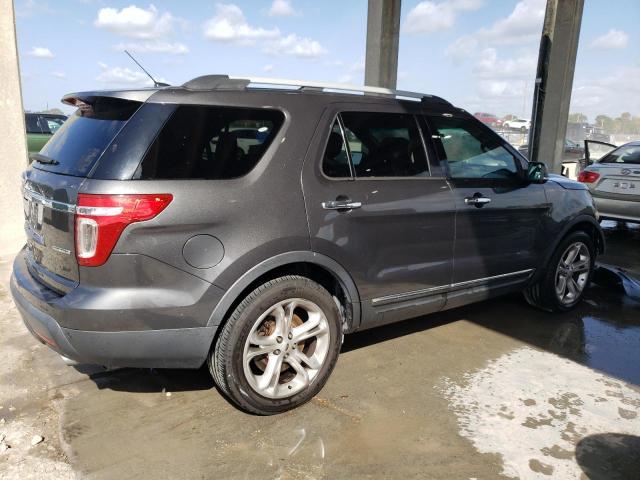 1FM5K7F83FGB81709 - 2015 FORD EXPLORER LIMITED GRAY photo 3