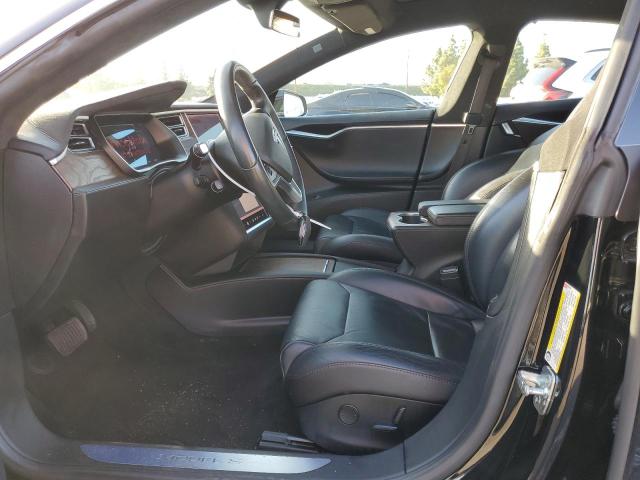 5YJSA1E24HF204819 - 2017 TESLA MODEL S BLACK photo 7