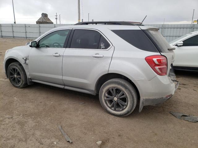 2GNALCEK6H6255253 - 2017 CHEVROLET EQUINOX LT SILVER photo 2