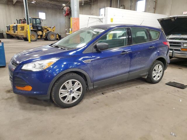 1FMCU0F77GUB38090 - 2016 FORD ESCAPE S BLUE photo 1