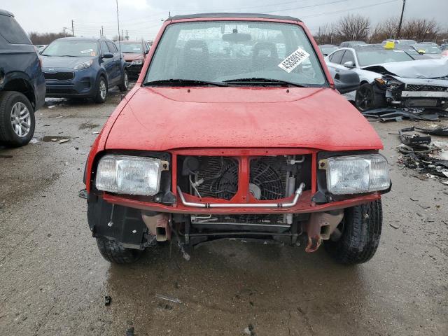 2CNBJ78C236928011 - 2003 CHEVROLET TRACKER ZR2 RED photo 5