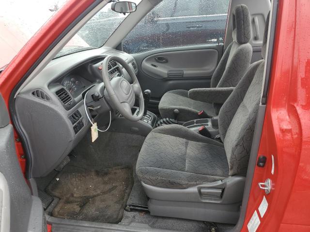 2CNBJ78C236928011 - 2003 CHEVROLET TRACKER ZR2 RED photo 7