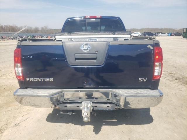 1N6AD0CU2BC438783 - 2011 NISSAN FRONTIER SV BLUE photo 6