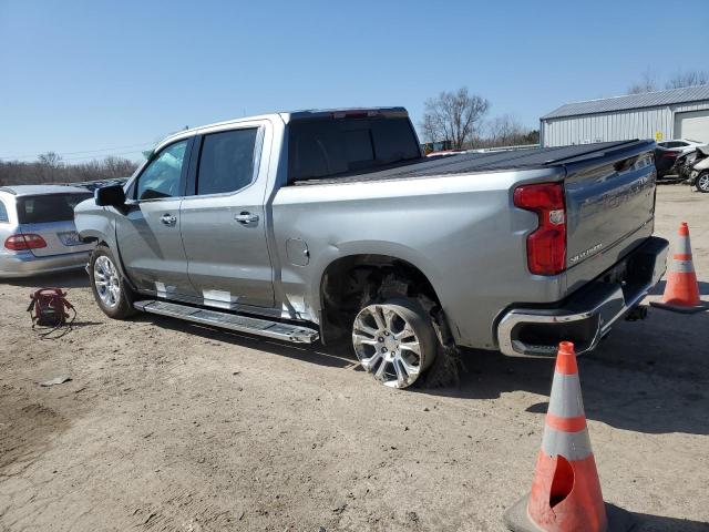 2GCUDGED6P1140062 - 2023 CHEVROLET SILVERADO K1500 LTZ GRAY photo 2