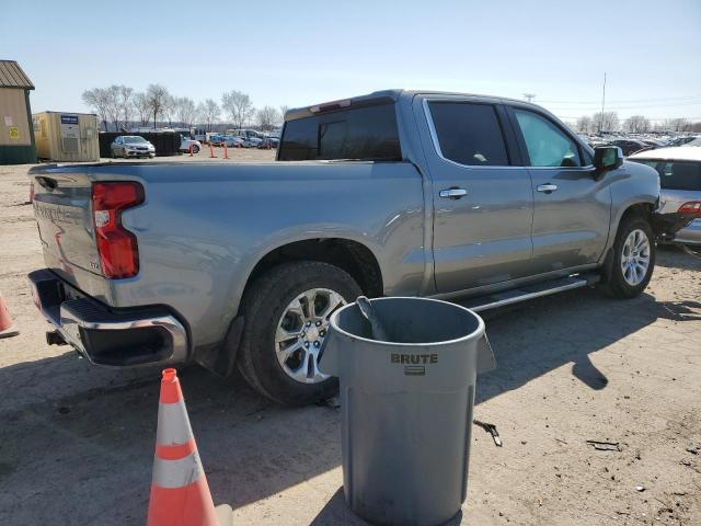 2GCUDGED6P1140062 - 2023 CHEVROLET SILVERADO K1500 LTZ GRAY photo 3