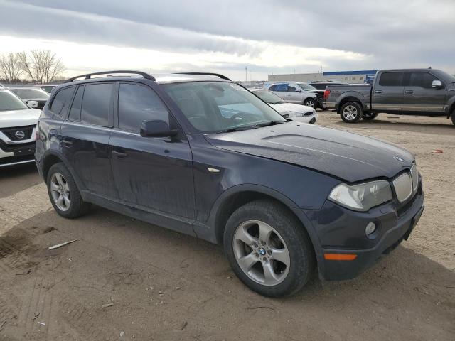 WBXPC93418WJ14481 - 2008 BMW X3 3.0SI BLUE photo 4