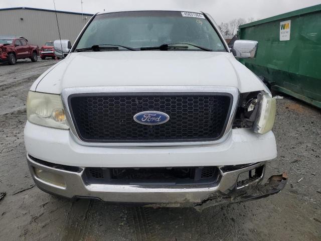 1FTPW12514KA76039 - 2004 FORD F150 SUPERCREW WHITE photo 5