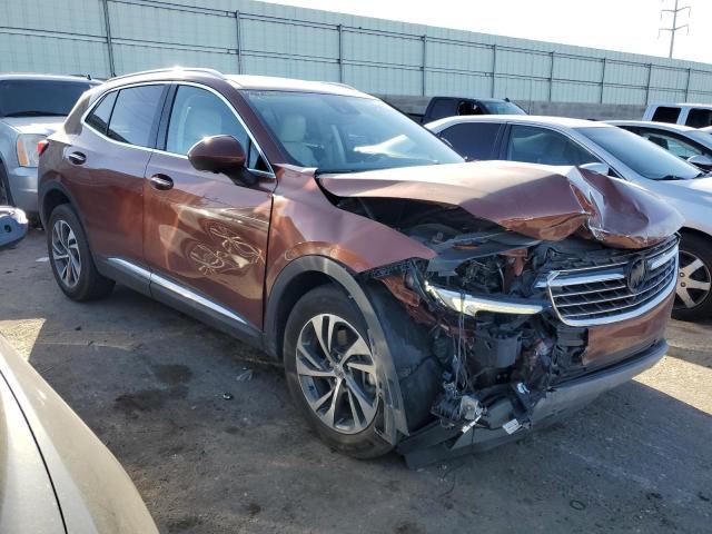 LRBFZNR4XND043567 - 2022 BUICK ENVISION ESSENCE ORANGE photo 4