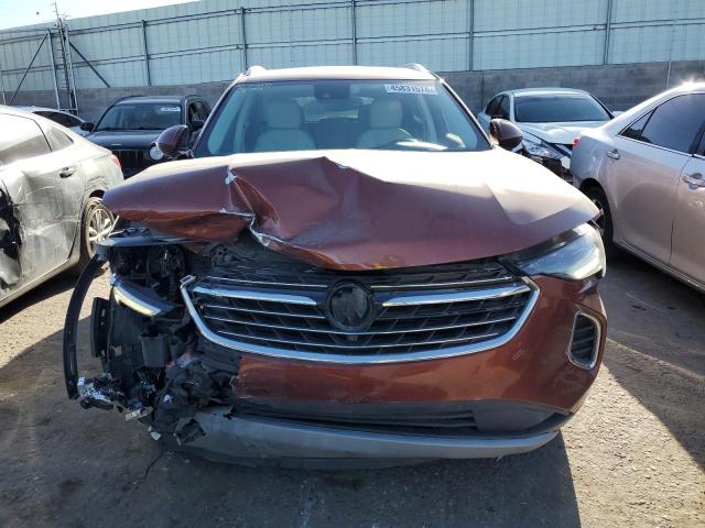 LRBFZNR4XND043567 - 2022 BUICK ENVISION ESSENCE ORANGE photo 5