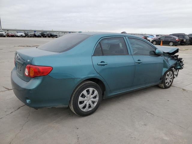 JTDBU4EE3A9110675 - 2010 TOYOTA COROLLA BASE GREEN photo 3