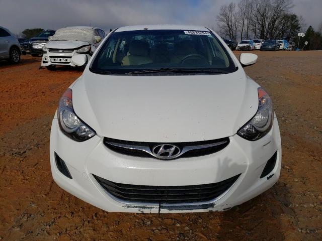 5NPDH4AE3DH219782 - 2013 HYUNDAI ELANTRA GLS WHITE photo 5