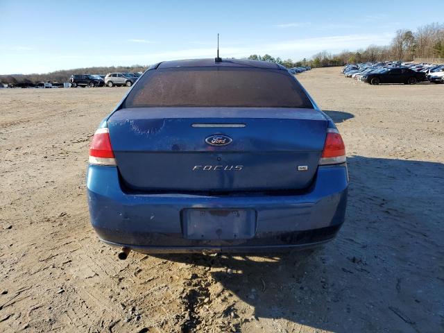 1FAHP35N89W120701 - 2009 FORD FOCUS SE BLUE photo 6