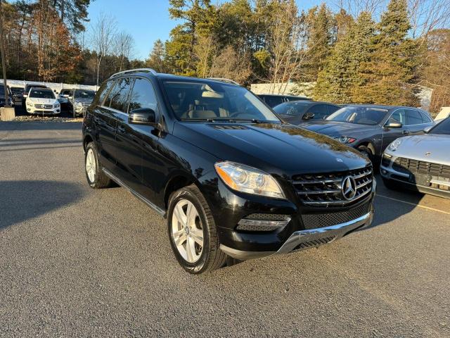 4JGDA5HB2DA242690 - 2013 MERCEDES-BENZ ML 350 4MATIC BLACK photo 2