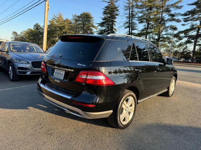 4JGDA5HB2DA242690 - 2013 MERCEDES-BENZ ML 350 4MATIC BLACK photo 3