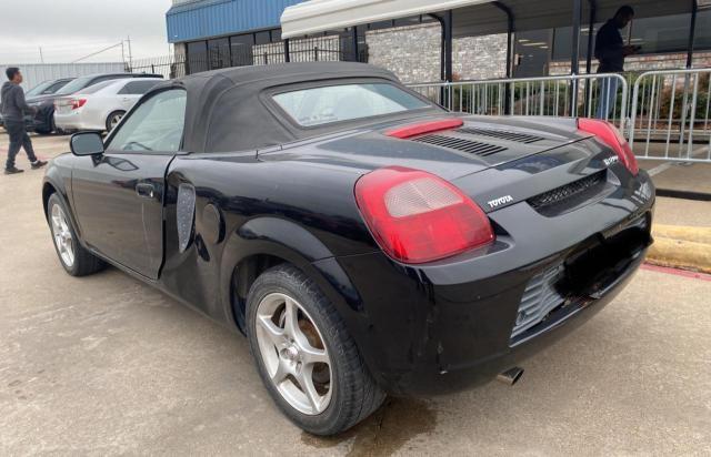 JTDFR320120043375 - 2002 TOYOTA MR2 SPYDER BLACK photo 3