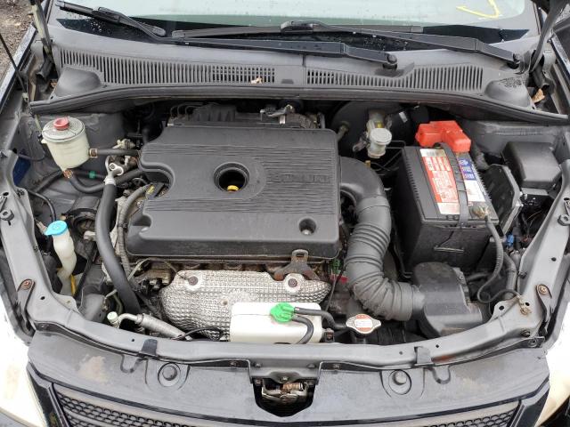 JS2YB413075105430 - 2007 SUZUKI SX4 BLACK photo 11