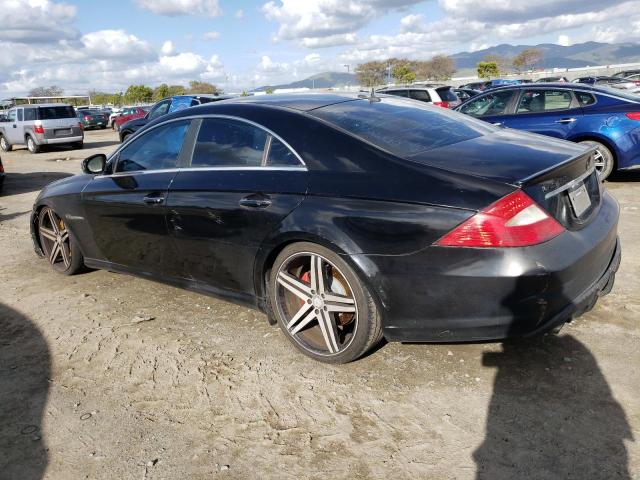 WDDDJ76X76A035431 - 2006 MERCEDES-BENZ CLS 55 AMG BLACK photo 2