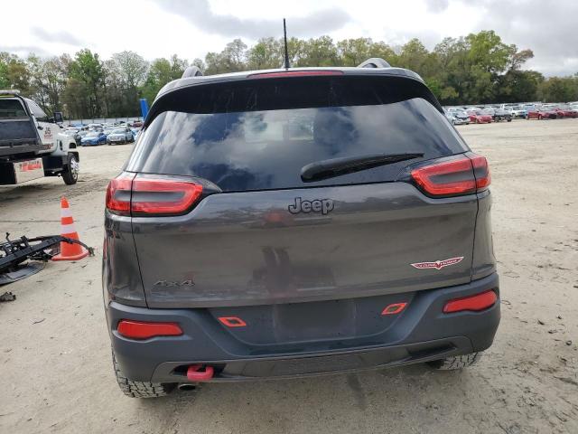 1C4PJMBB3EW173016 - 2014 JEEP CHEROKEE TRAILHAWK 灰色 照片 6