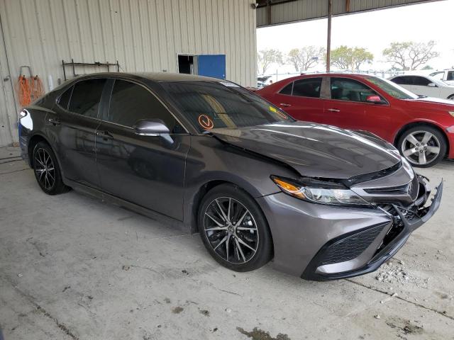 4T1G11AKXRU886332 - 2024 TOYOTA CAMRY SE NIGHT SHADE BLACK photo 4