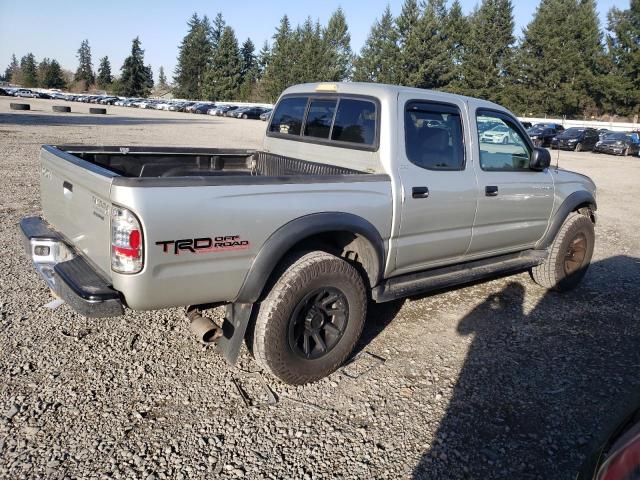 5TEGN92N64Z388080 - 2004 TOYOTA TACOMA DOUBLE CAB PRERUNNER SILVER photo 3