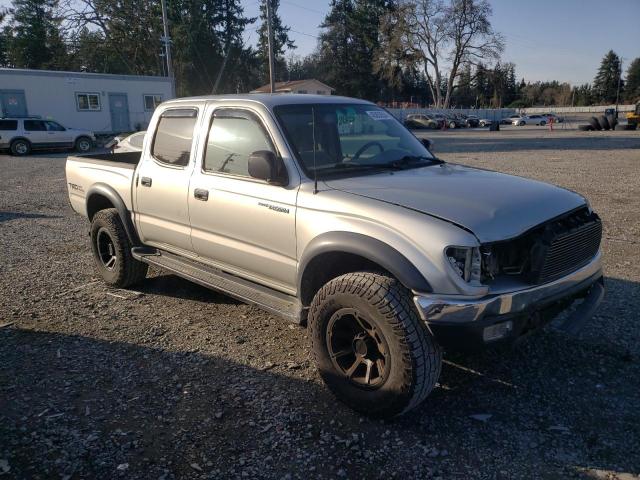 5TEGN92N64Z388080 - 2004 TOYOTA TACOMA DOUBLE CAB PRERUNNER SILVER photo 4