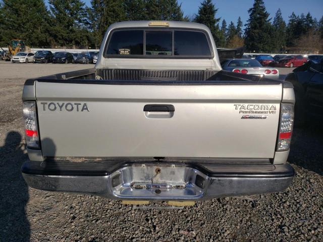 5TEGN92N64Z388080 - 2004 TOYOTA TACOMA DOUBLE CAB PRERUNNER SILVER photo 6