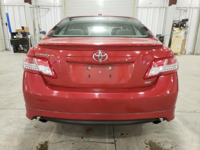 4T1BF3EK8BU670499 - 2011 TOYOTA CAMRY BASE RED photo 6