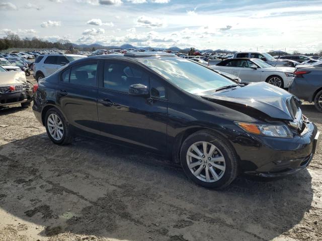 19XFB2F95CE043377 - 2012 HONDA CIVIC EXL შავი ფოტო 4