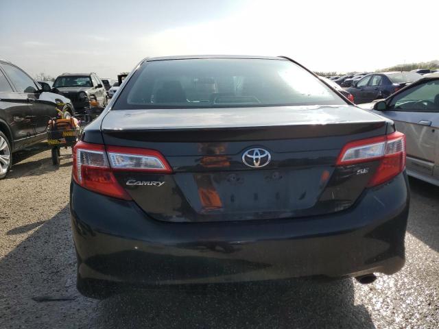 4T1BF1FKXCU523394 - 2012 TOYOTA CAMRY BASE BLACK photo 6