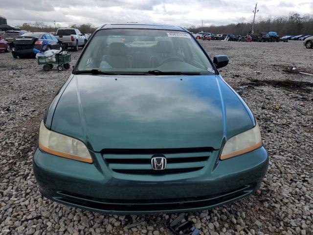 1HGCG16562A066357 - 2002 HONDA ACCORD EX GREEN photo 5