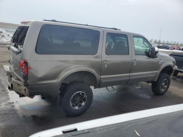 1FMNU43S43EA49476 - 2003 FORD EXCURSION LIMITED BEIGE photo 3