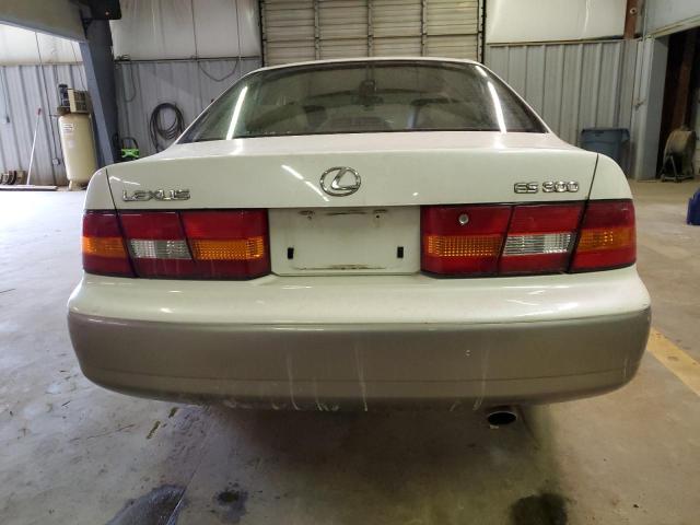 JT8BF28G1X5052205 - 1999 LEXUS ES 300 WHITE photo 6